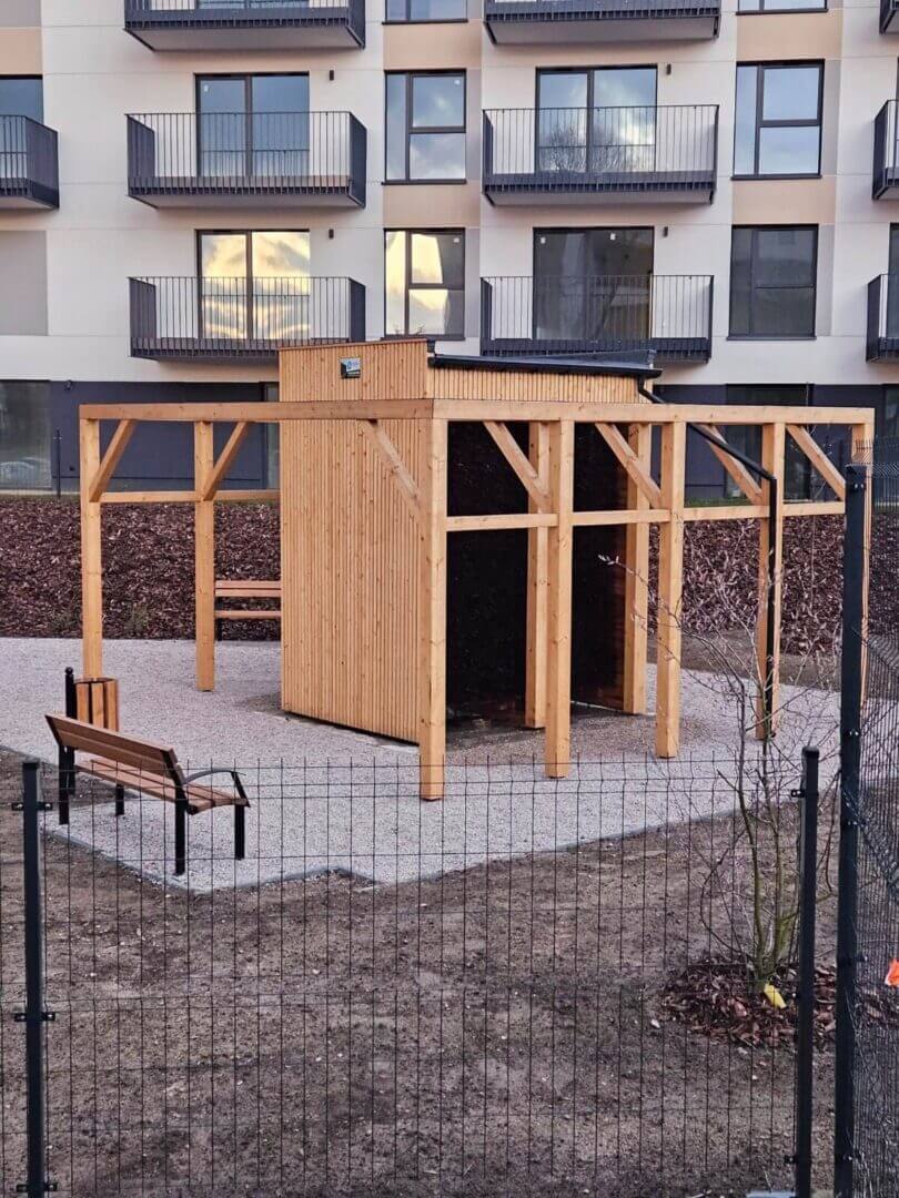 Mini tężnia solankowa